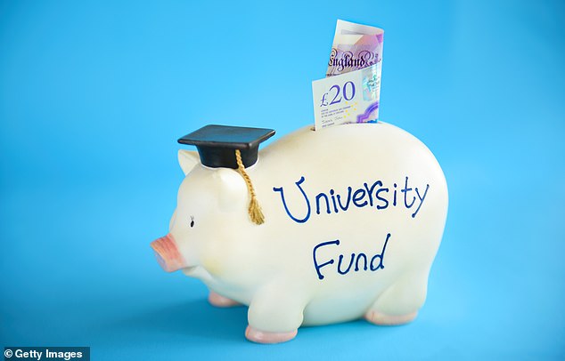 She told new mums and dads not to be shy about asking their own parents for financial help - through pensions - for their children at university